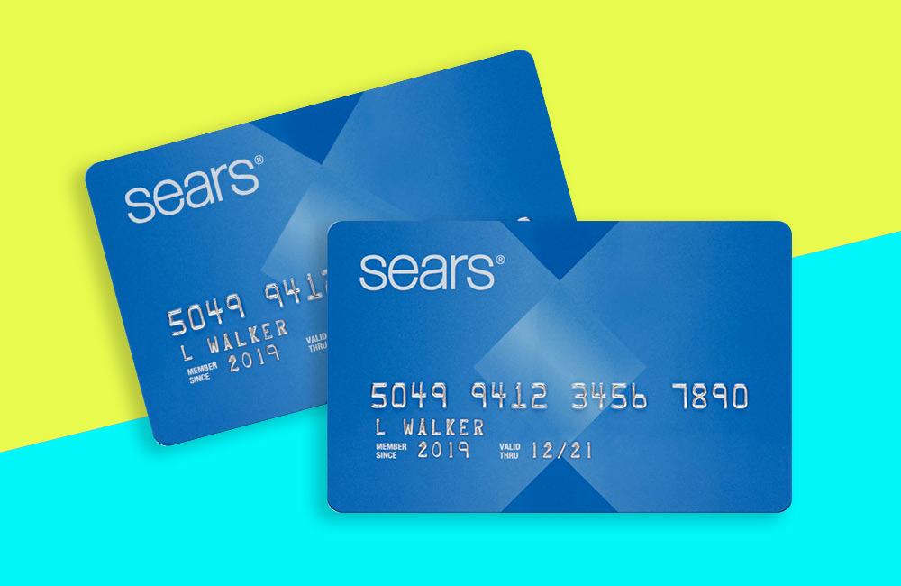 sears credit card login