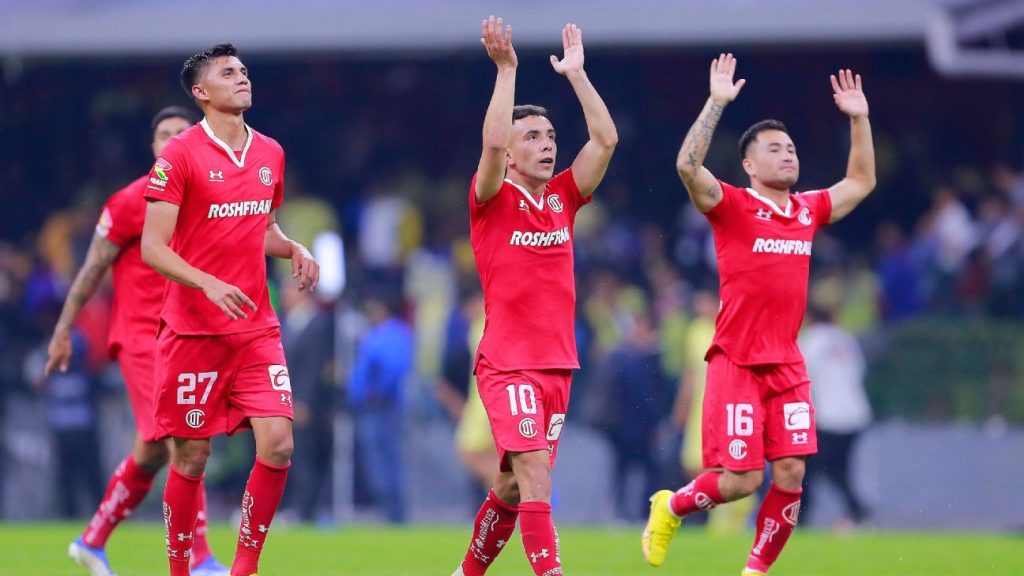 The Club América vs Deportivo Toluca F.C. Timeline