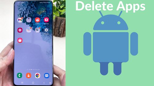 how to delete apps