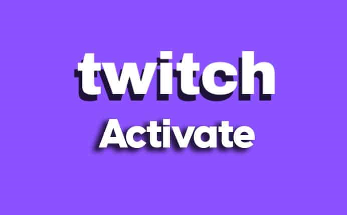 twitch.tv/activate