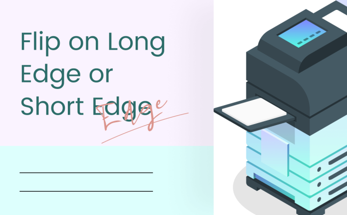 flip on long edge vs short edge