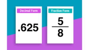 .625 as a fraction