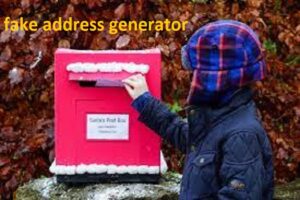 fake address generator